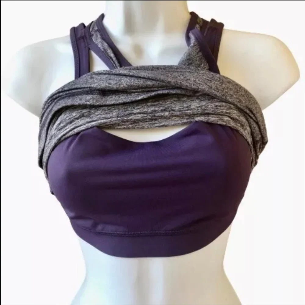 Lululemon Tank Top Heathered Purple Style Name Inspirational Color is Grape